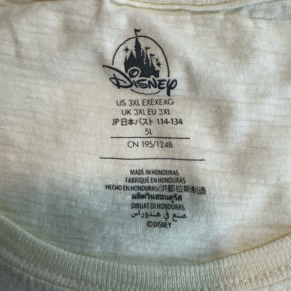 Walt Disney The Aristocats T-Shirt Womens 3XL Cream Crew Neck Graphic Marie Cat - Picture 7 of 11